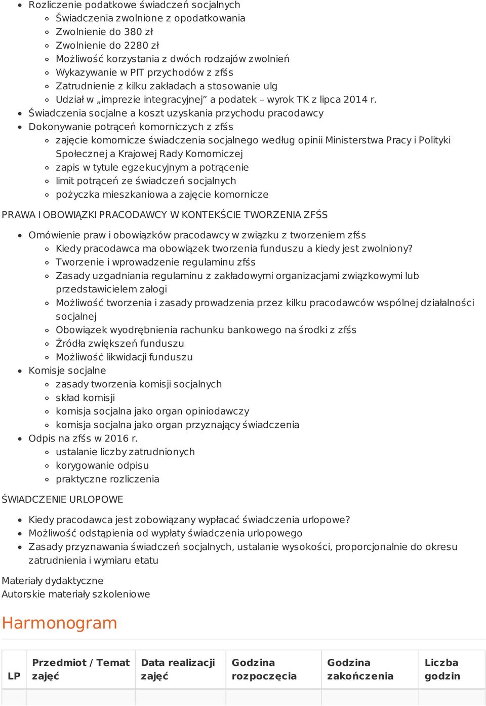 Świadczenia socjalne a koszt uzyskania przychodu pracodawcy Dokonywanie potrąceń komorniczych z zfśs zajęcie komornicze świadczenia socjalnego według opinii Ministerstwa Pracy i Polityki Społecznej a