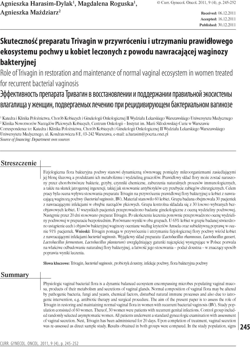 2011 Published: 30.12.