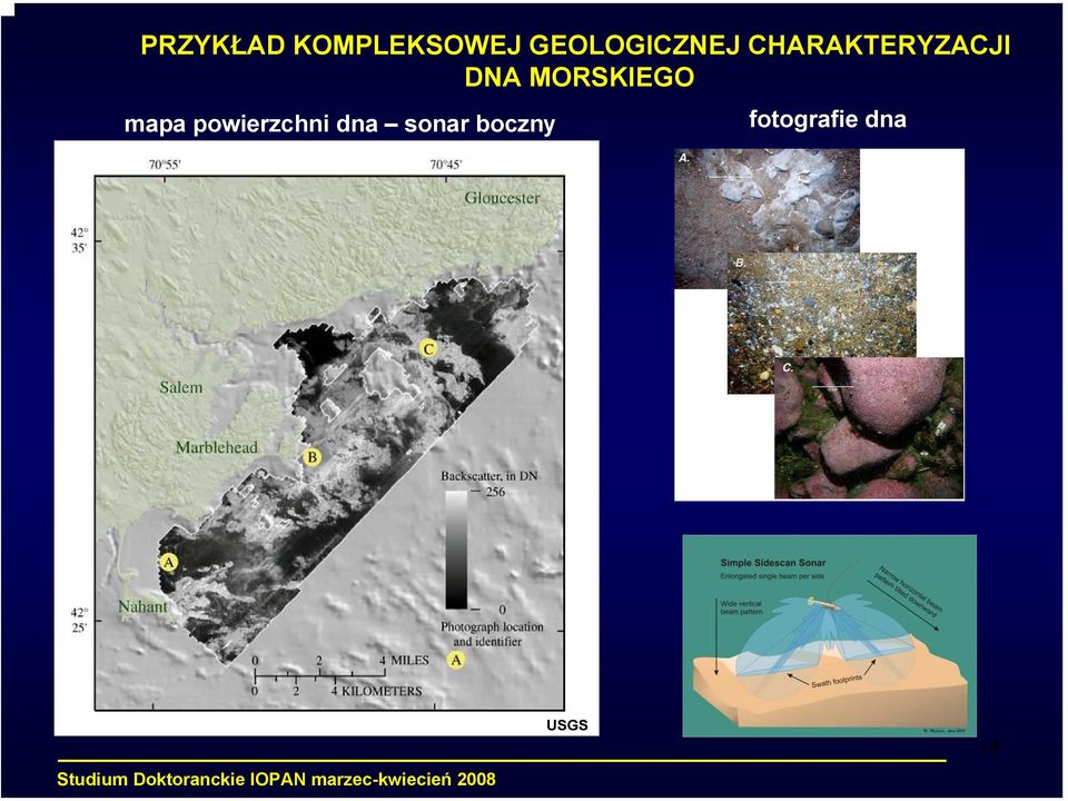 DNA MORSKIEGO mapa powierzchni