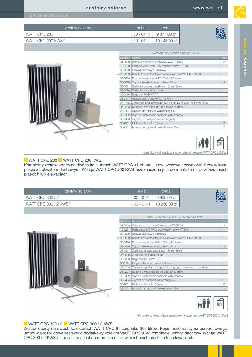 WATT CPC 9 2 10-0200 Podgrzewacz C.W.U.