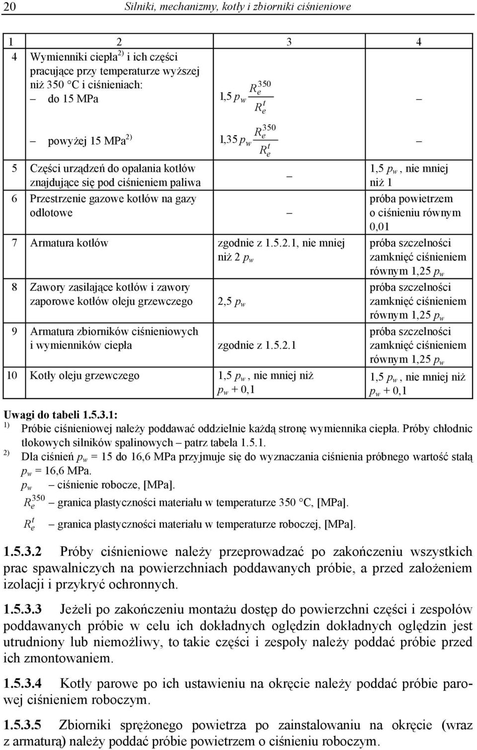 1, nie mniej niż 2 