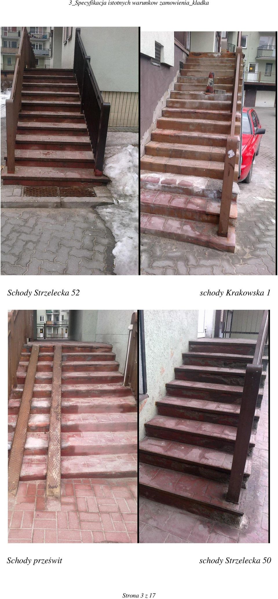 52 schody Krakowska 1 Schody