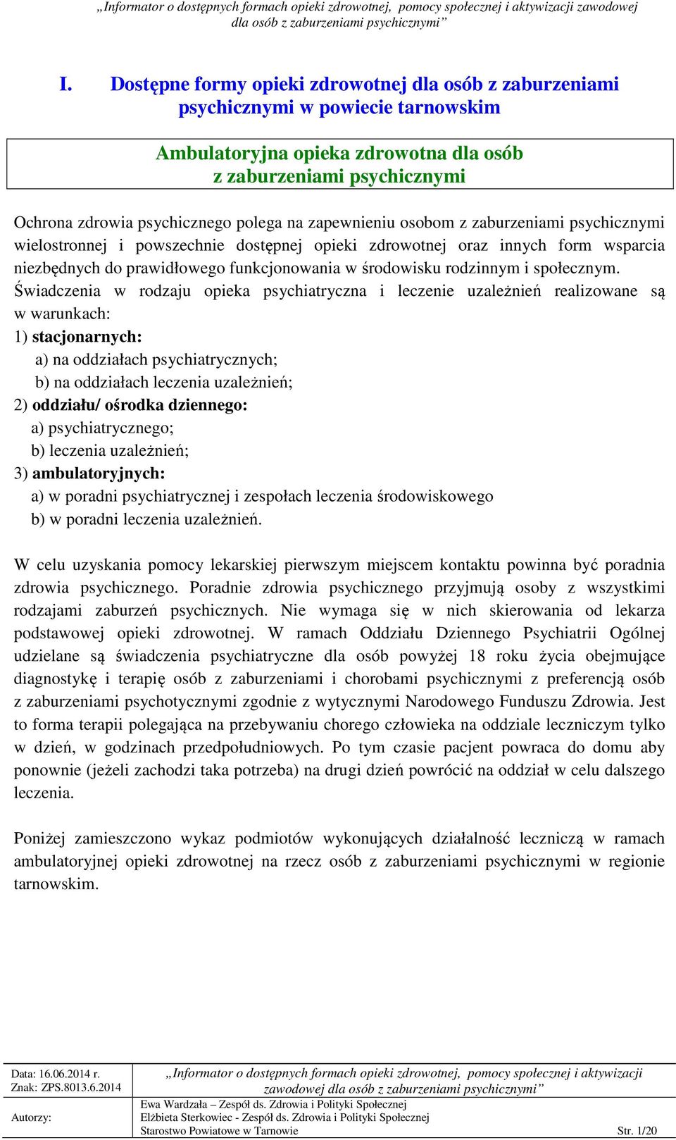 społecznym.