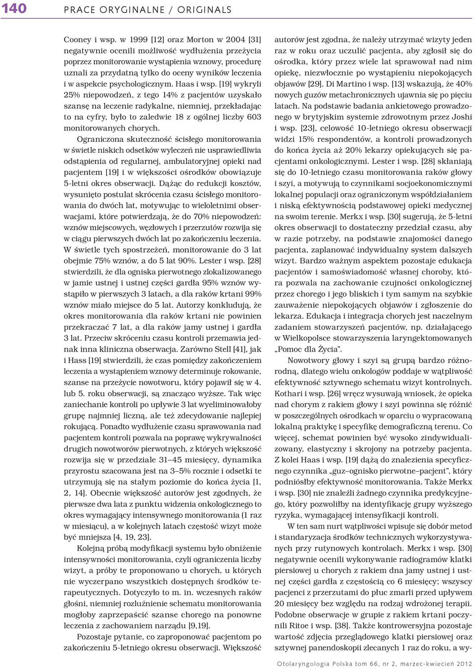aspekcie psychologicznym. Haas i wsp.