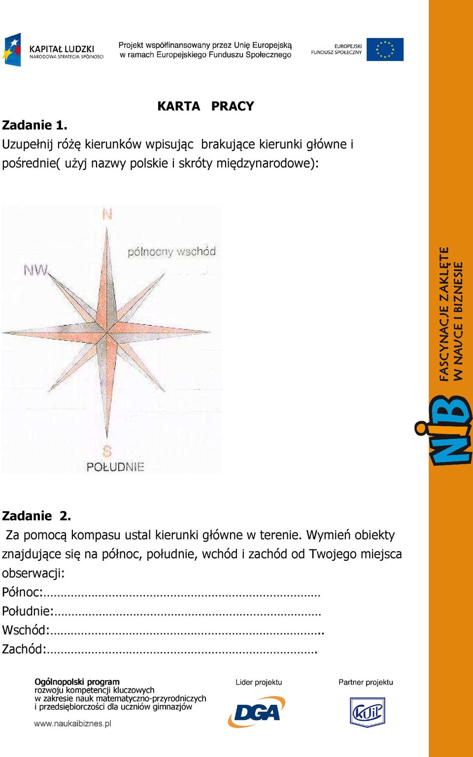 polskie i skróty międzynarodowe): Zadanie 2.