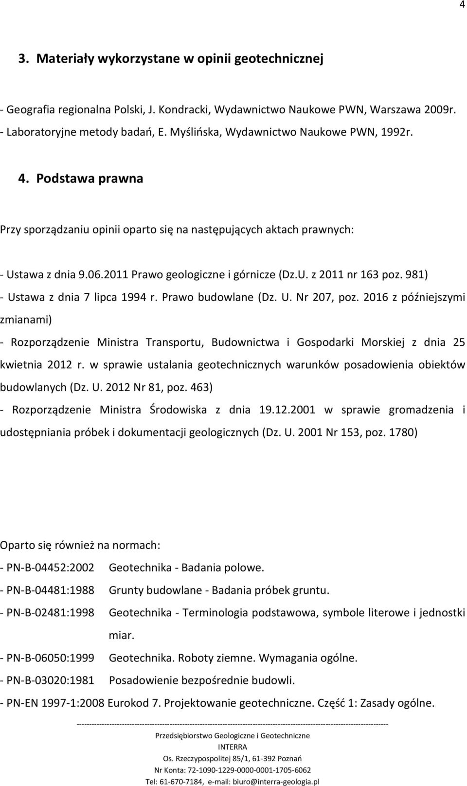 981) - Ustawa z dnia 7 lipca 1994 r. Prawo budowlane (Dz. U. Nr 207, poz.