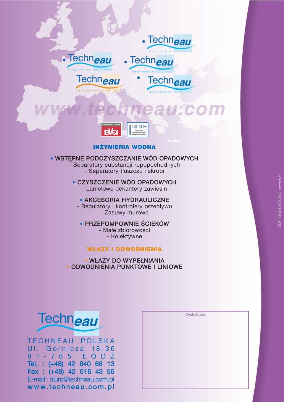 Kolektywne CLD - +33 (0)2 96 33 20 - www.cld.