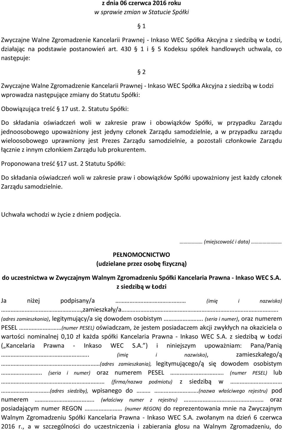 Obwiązująca treść 7 ust. 2.