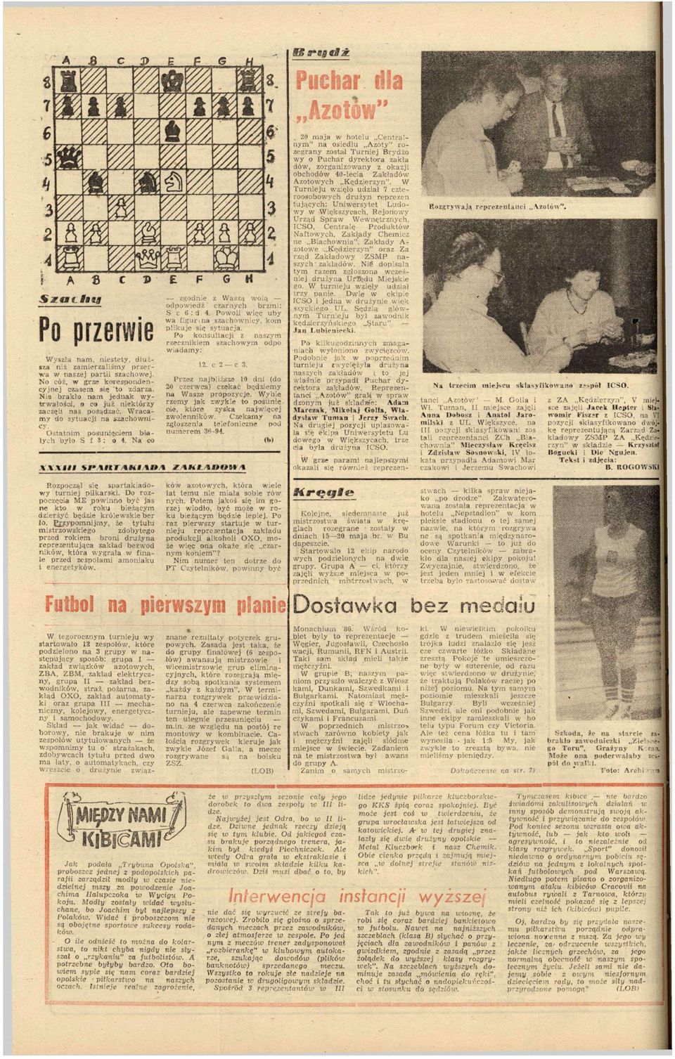 sachncy, km plkuje sę sytuacja. P knsultacj sym recnkem sachym dp ładamy: 12. c 2 c 3. Pre jblżse 10 dn (d 20 cerca) cekać będemy Wase prpycje. Wybe remy jak ykle t psunę e, które yska jęcej lennkó.