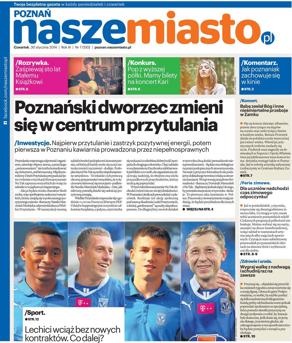 6 Poznańskidworzeczmieni sięwcentrumprzytulania /Inwestycje.