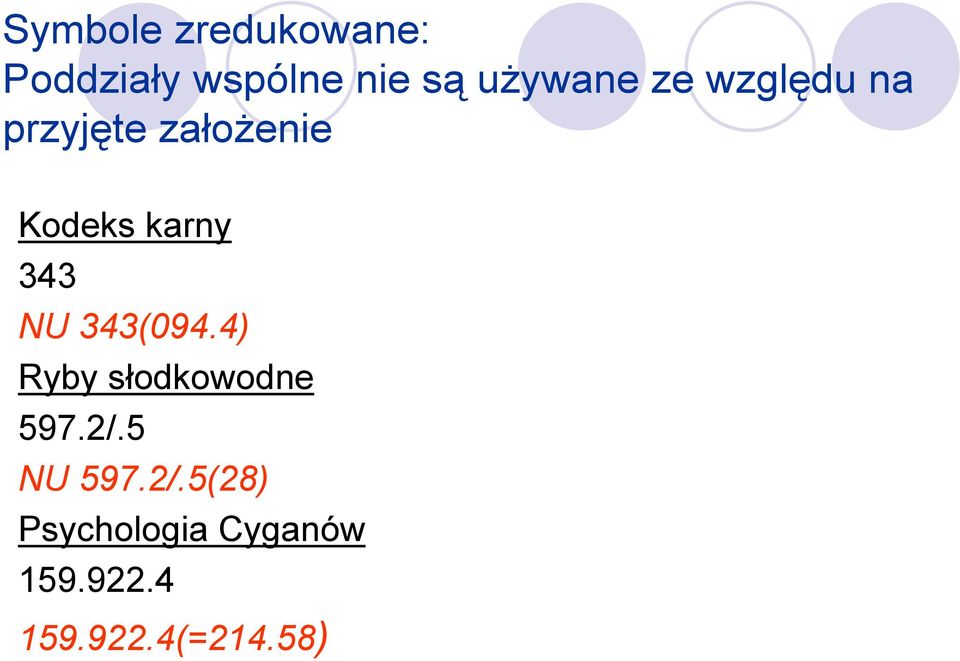 karny 343 NU 343(094.4) Ryby słodkowodne 597.2/.