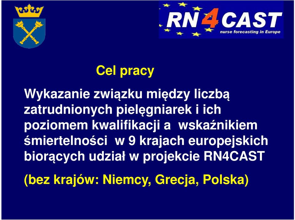 śmiertelności w 9 krajach europejskich biorących udział