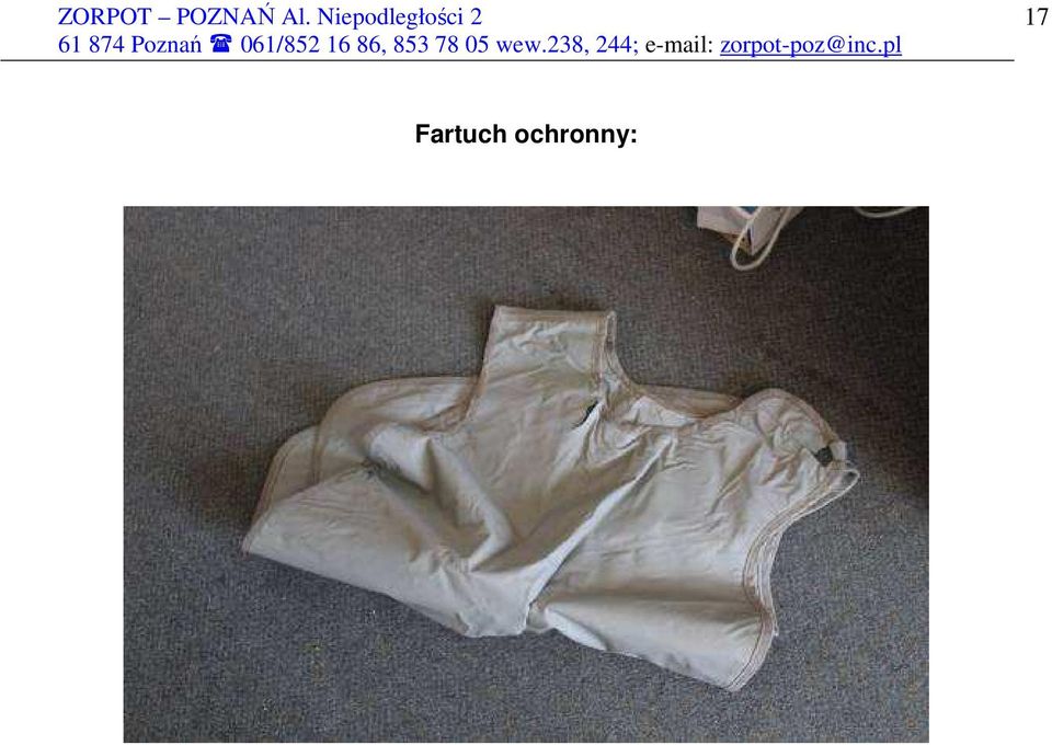 ochronny: