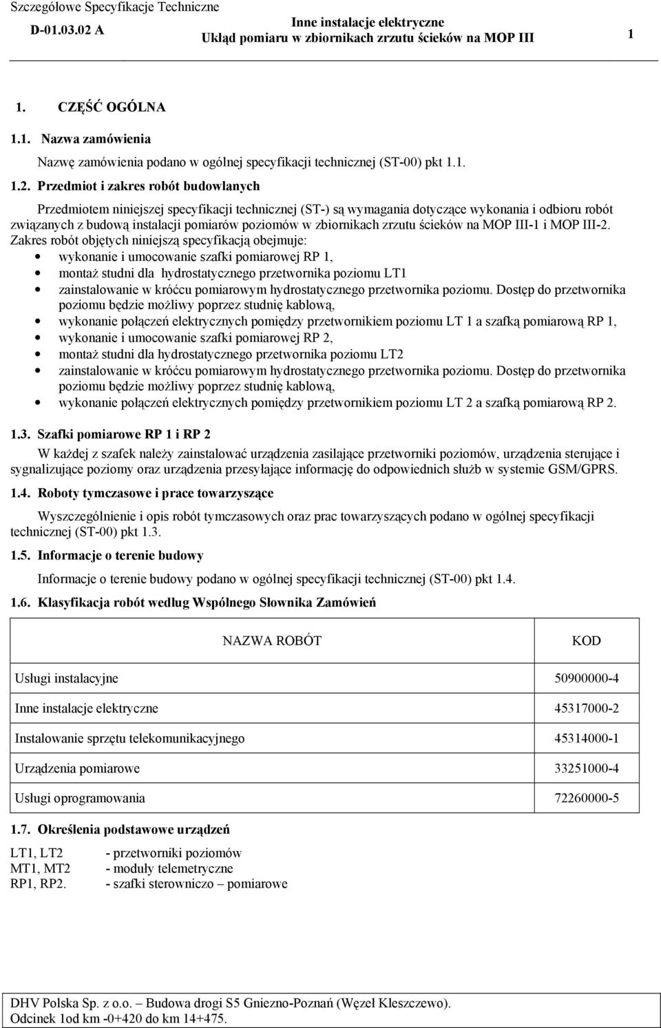 zbiornikach zrzutu ścieków na MOP III-1 i MOP III-2.
