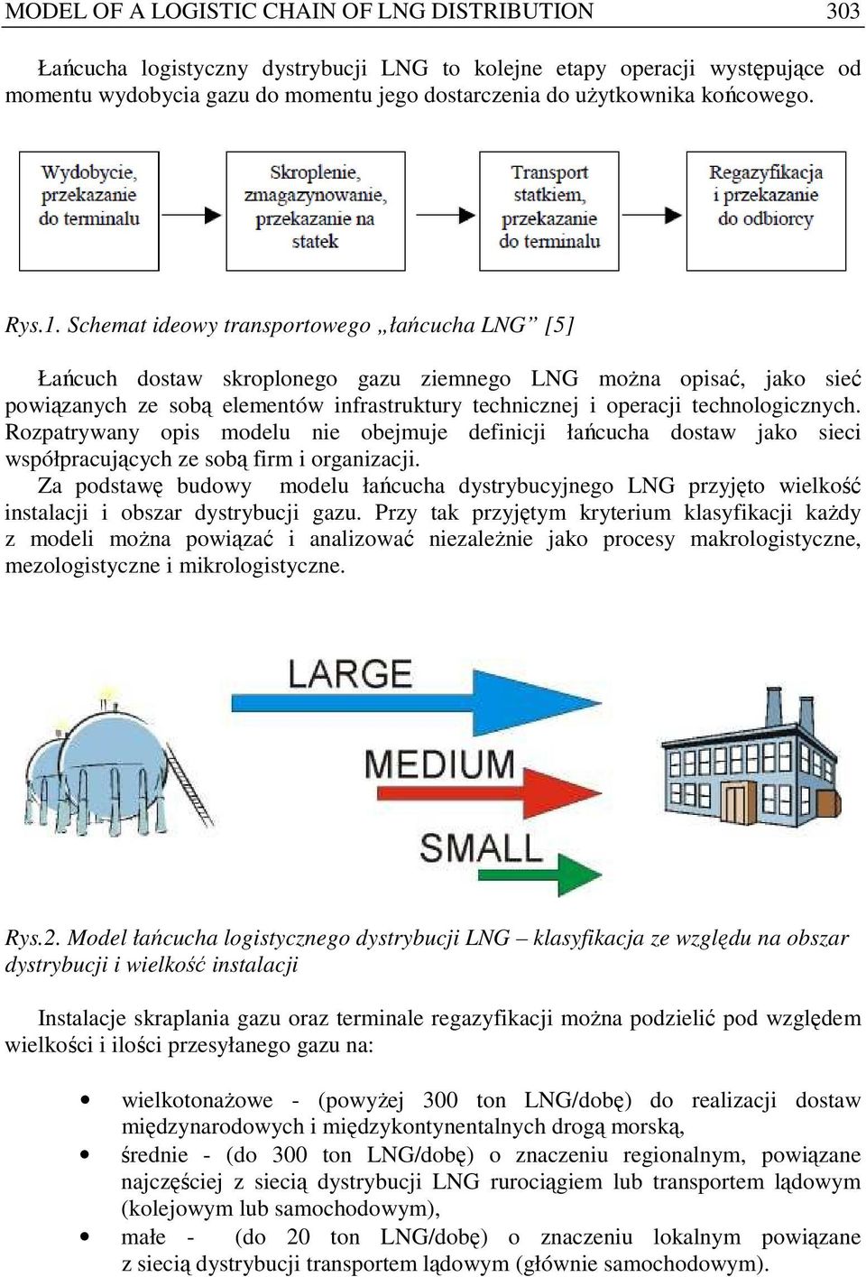 Schemat ideowy transportowego łańcucha LNG [5] Łańcuch dostaw skroplonego gazu ziemnego LNG moŝna opisać, jako sieć powiązanych ze sobą elementów infrastruktury technicznej i operacji
