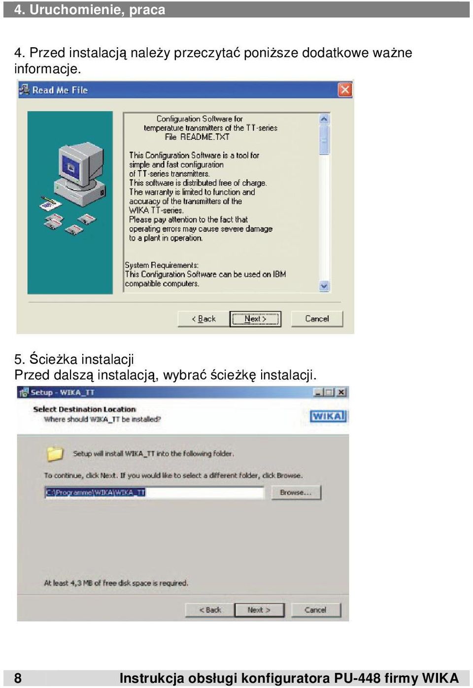 ważne informacje. 5.