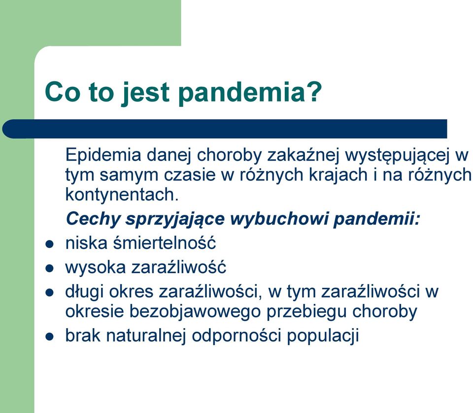 i na różnych kontynentach.