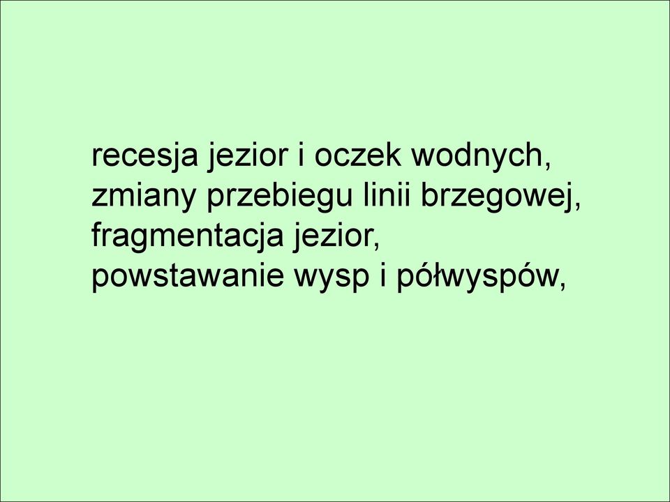 linii brzegowej,