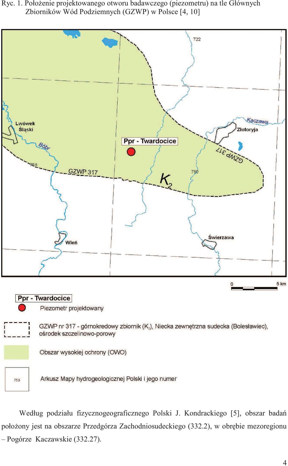 Zbiorników Wód Podziemnych (GZWP) w Polsce [4, 10] Według podziału