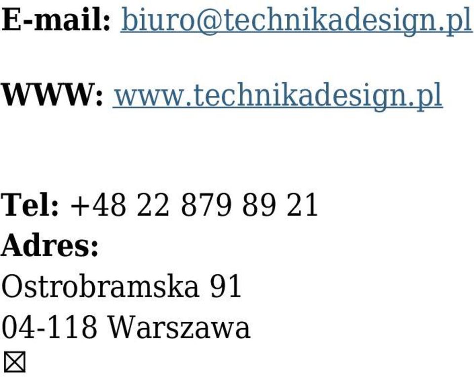 pl Tel: +48 22 879 89 21