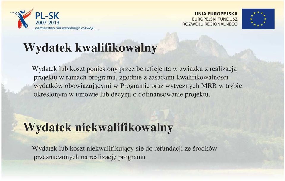 wytycznych MRR w trybie określonym w umowie lub decyzji o dofinansowanie projektu.