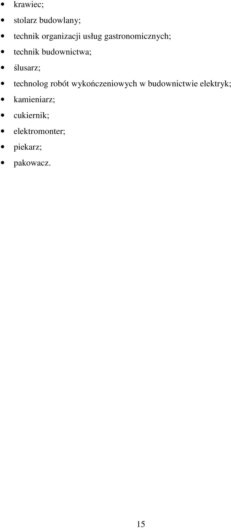 technolog robót wykończeniowych w budownictwie