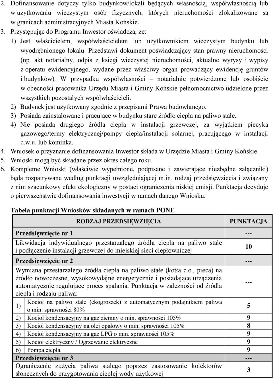 Przedstawi dokument poświadczający stan prawny nieruchomości (np.