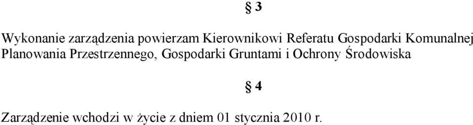 Przestrzennego, Gospodarki Gruntami i Ochrony
