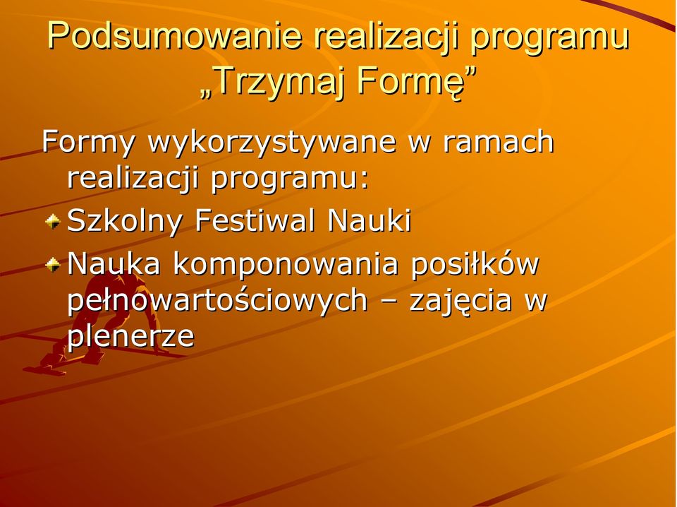 programu: Szkolny Festiwal Nauki Nauka