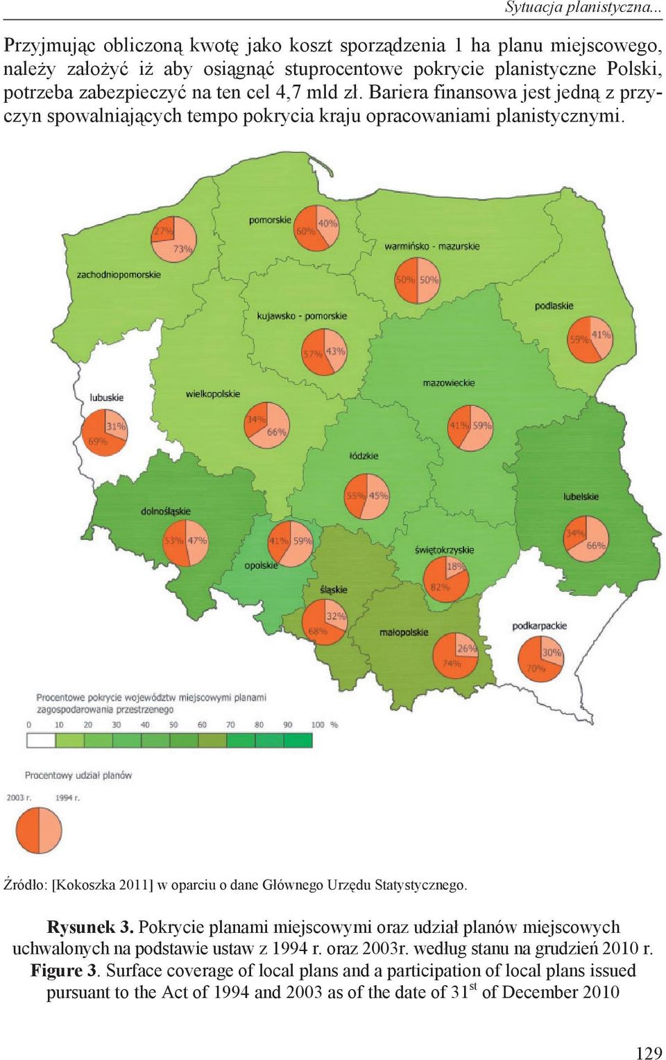 cel 4,7 mld z. Bariera finansowa jest jedn z przyczyn spowalniaj cych tempo pokrycia kraju opracowaniami planistycznymi.