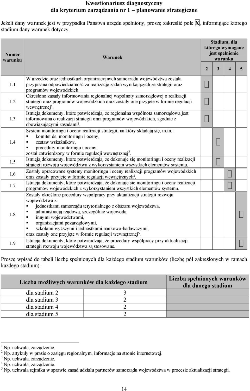9 W urzędzie oraz jednostkach organizacyjnych samorządu województwa została przypisana odpowiedzialność za realizację zadań wynikających ze strategii oraz programów wojewódzkich Określono zasady