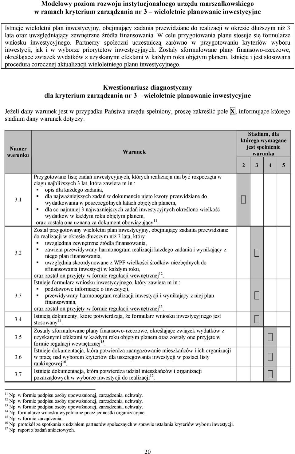 Partnerzy społeczni uczestniczą zarówno w przygotowaniu kryteriów wyboru inwestycji, jak i w wyborze priorytetów inwestycyjnych.