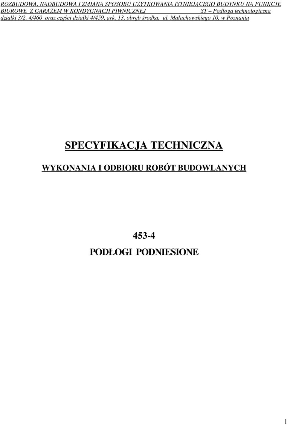 ODBIORU ROBÓT