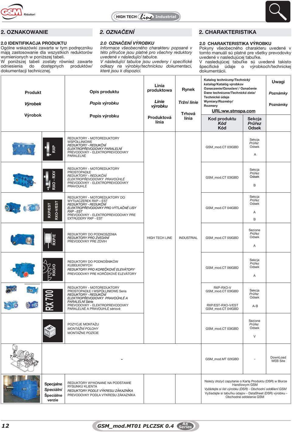 W poniższej tabeli zostały również zawarte odniesienia do dostępnych produktów/ dokumentacji technicznej. 2.