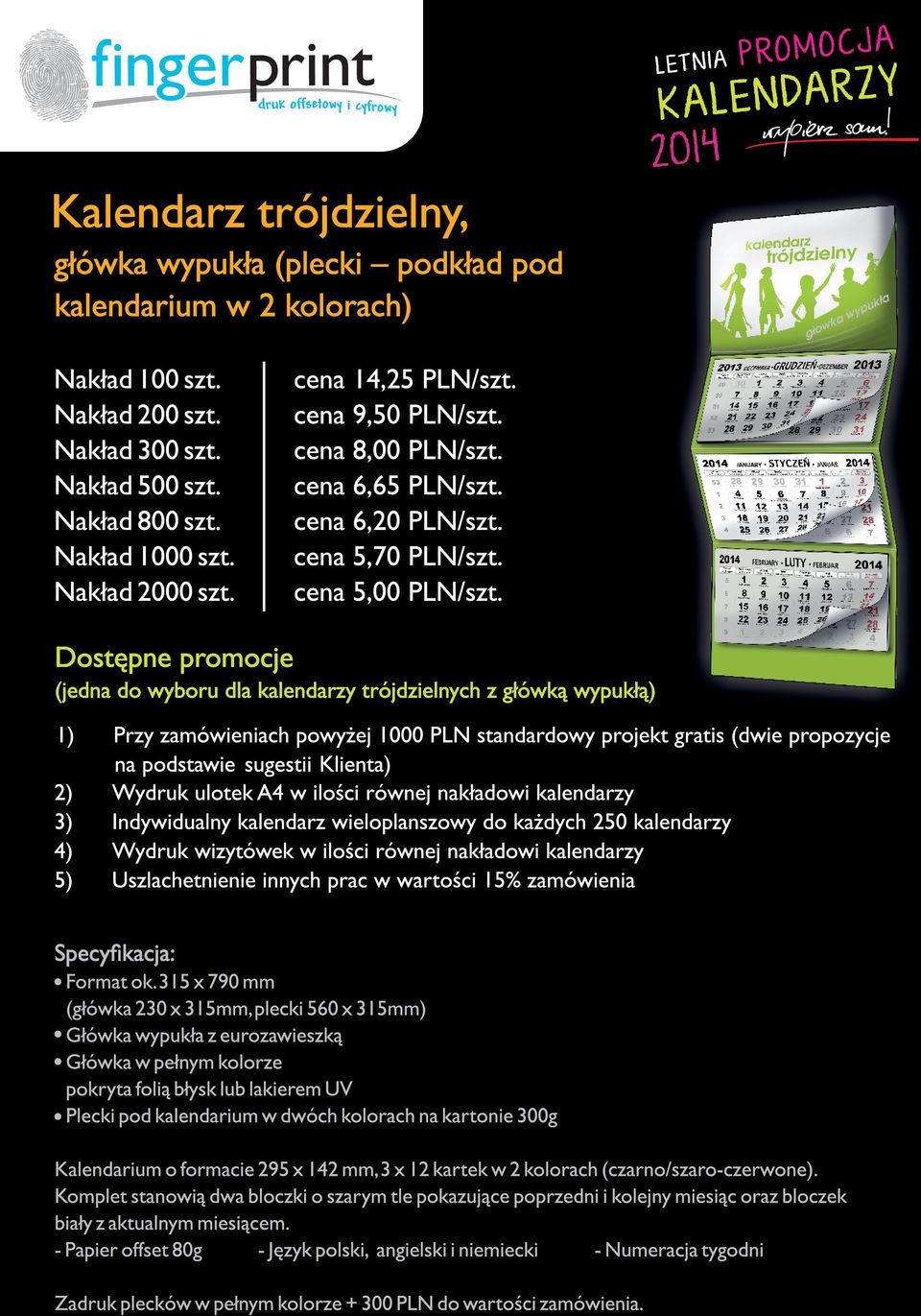Dostępne promocje (jedna do