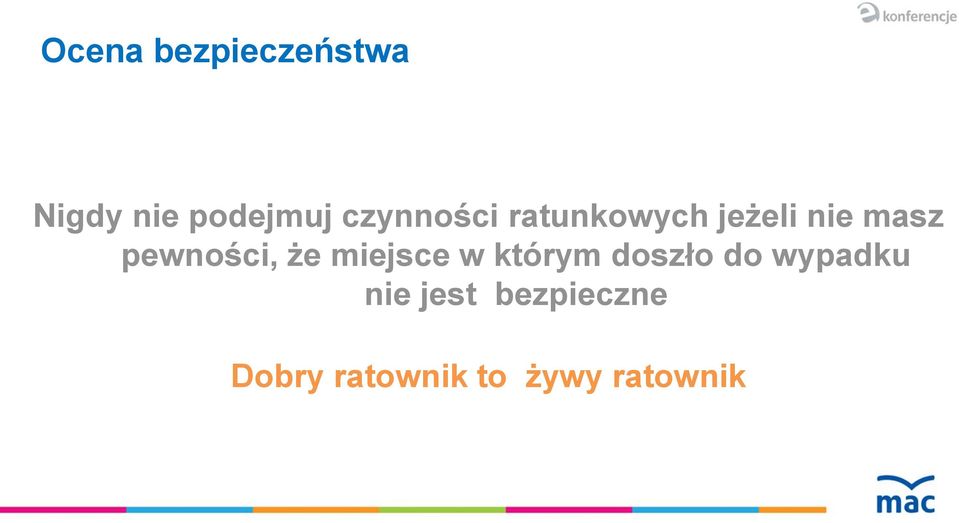 pewności, że miejsce w którym doszło do