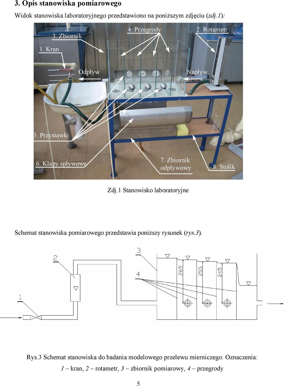 Stolik Zdj.1 Stanowisko laboratoryjne Schemat stanowiska pomiarowego przedstawia poniższy rysunek (rys.3). Rys.