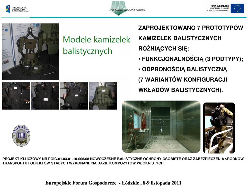 PROJEKT KLUCZOWY NR POIG.01.03.