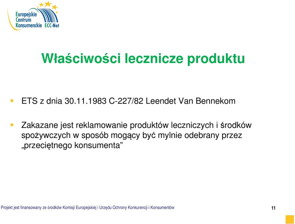 leczniczych i środków spożywczych w sposób mogący być mylnie odebrany przez