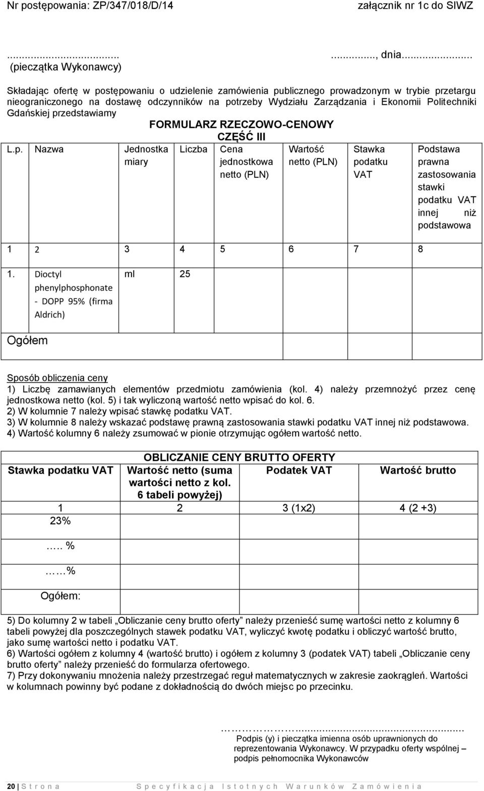 Ekonomii Politechniki Gdańskiej pr
