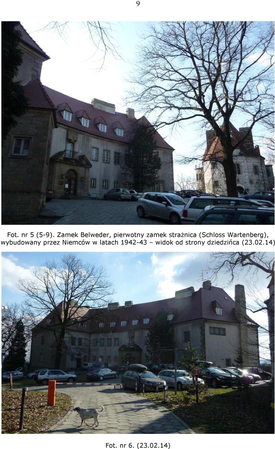 (Schloss Wartenberg), wybudowany przez