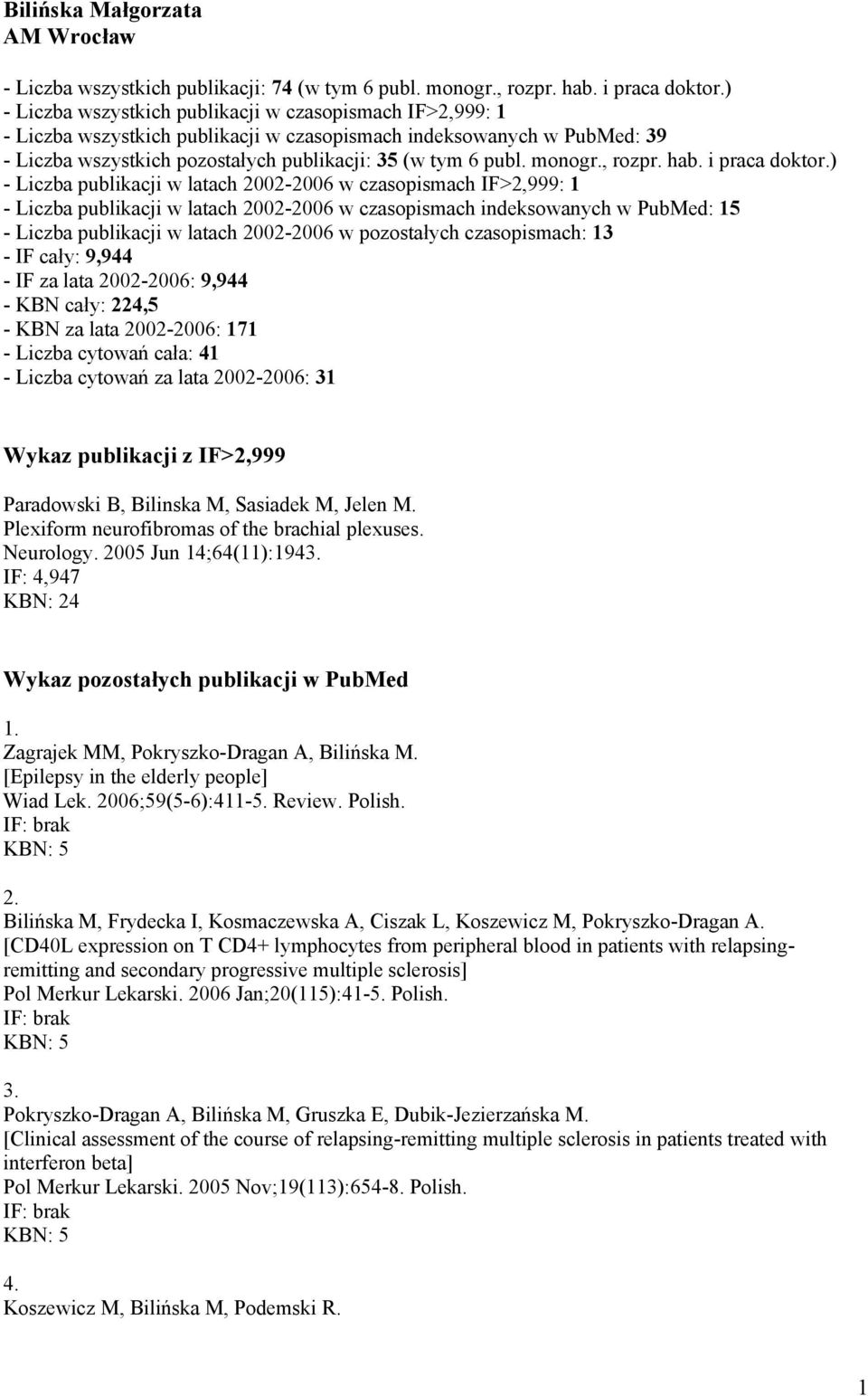 monogr., rozpr. hab. i praca doktor.