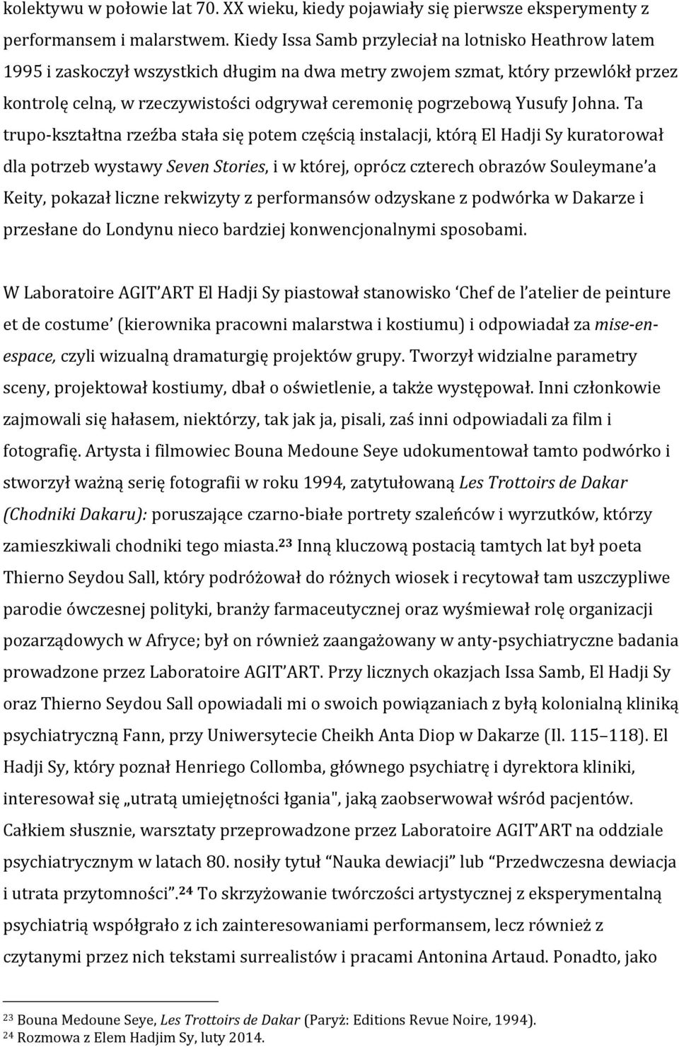 pogrzebową Yusufy Johna.