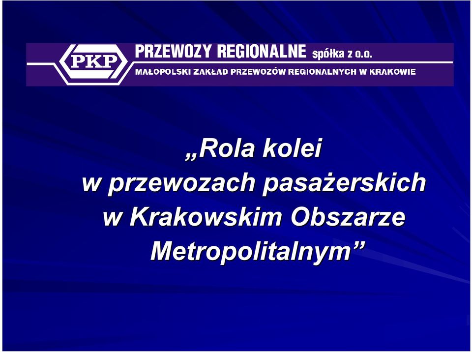 pasażerskich w