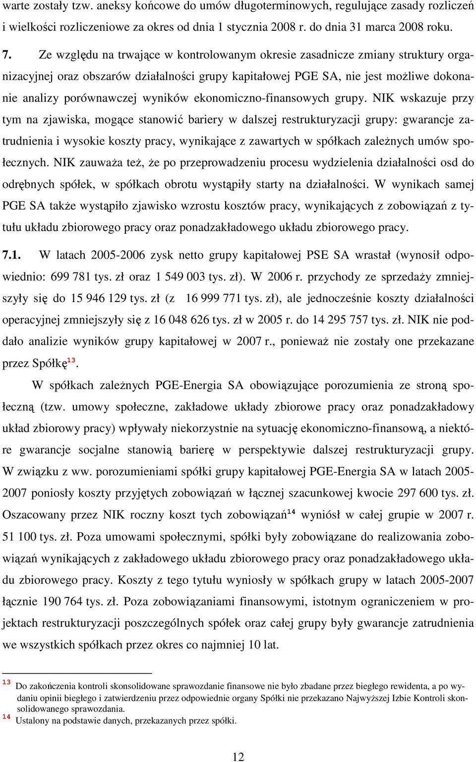 ekonomiczno-finansowych grupy.
