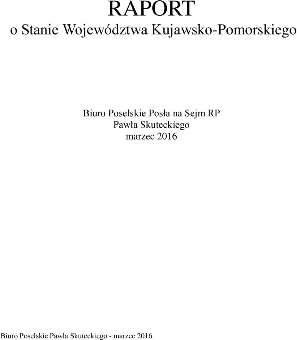 Poselskie Posła na Sejm RP