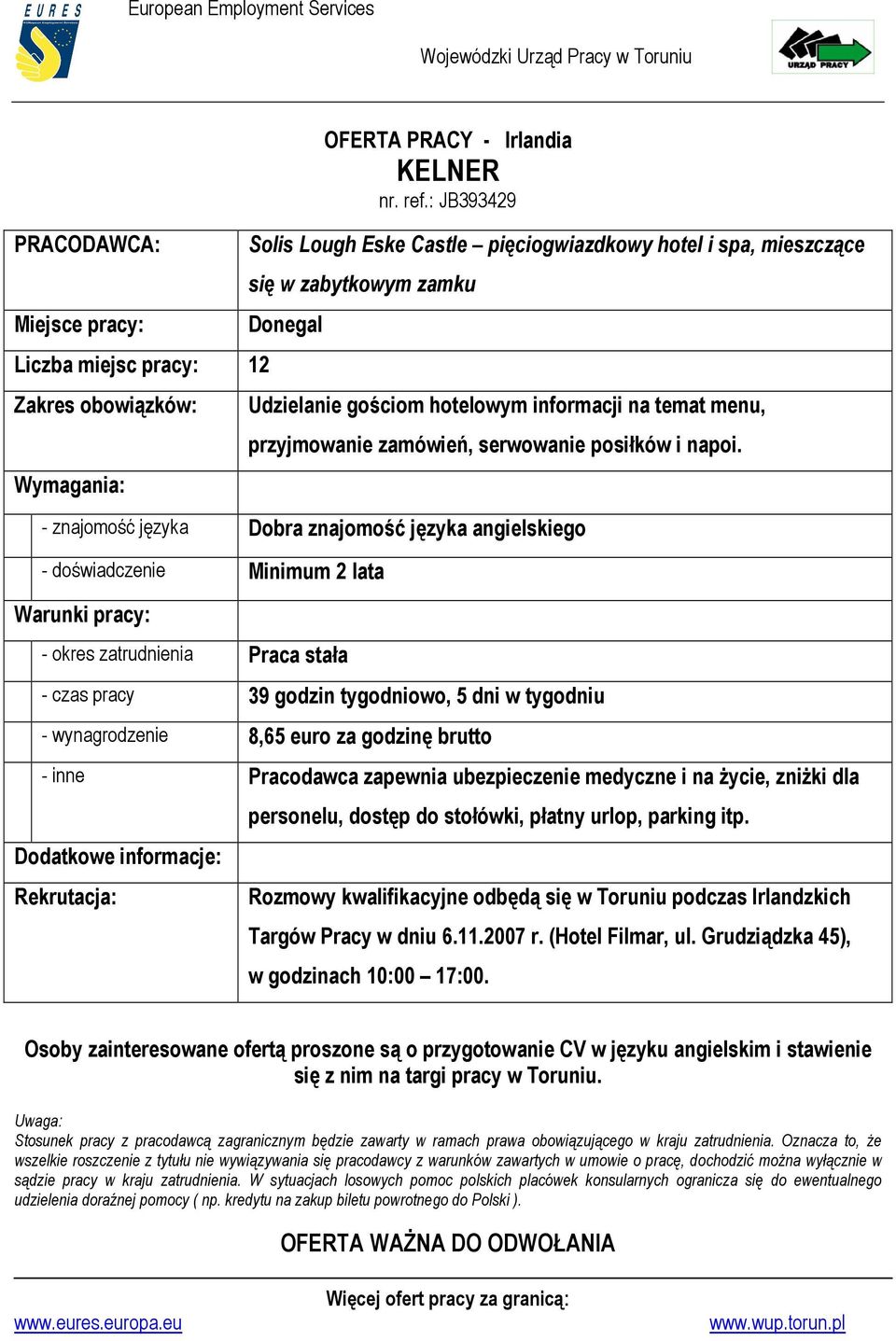 posiłków i napoi.