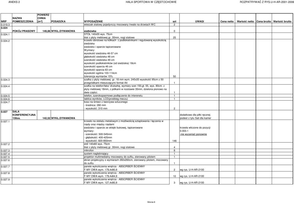 245x35 wysokość 95cm z 50 przegródkami mieszczącymi format A4 1 0.024.4 szafka na telefon/faks/ drukarkę, wymiary szer.150,gł. 55, wys. 80cm.