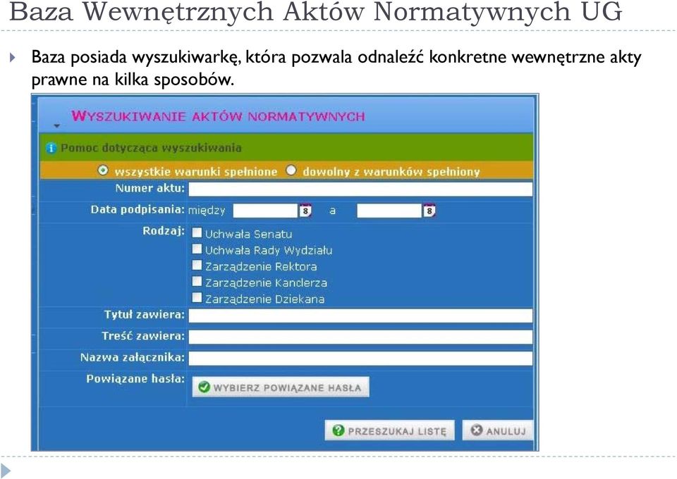 pozwala odnaleźć