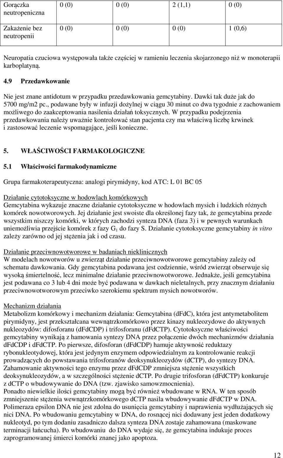 , podawane były w infuzji dożylnej w ciągu 30 minut co dwa tygodnie z zachowaniem możliwego do zaakceptowania nasilenia działań toksycznych.